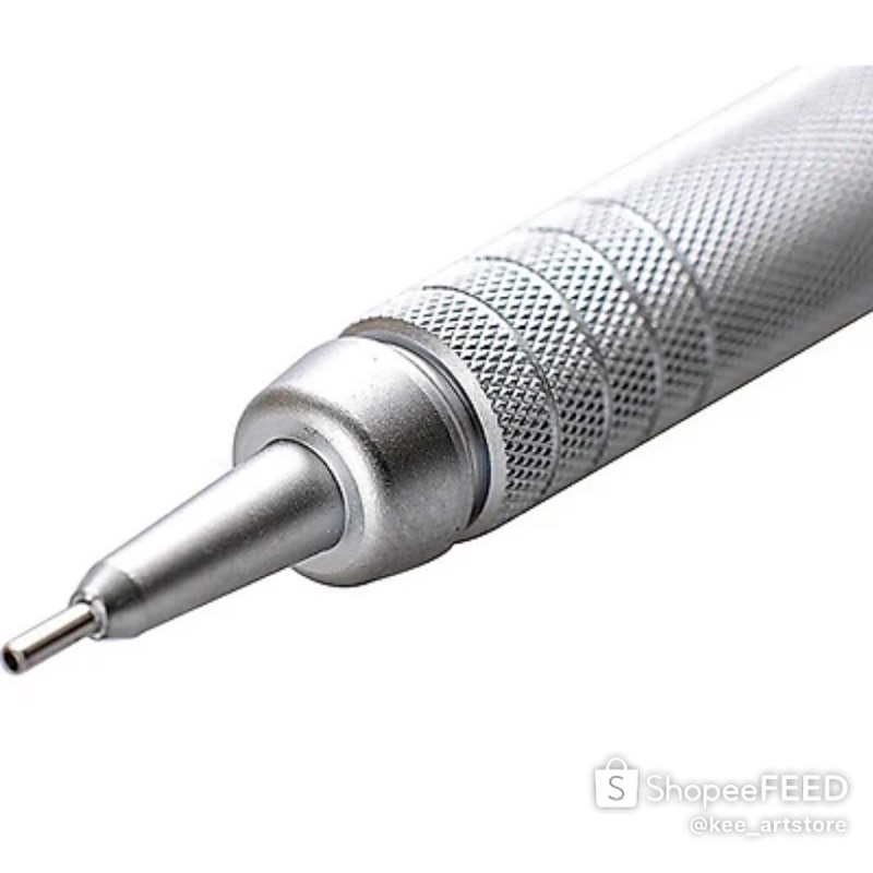 Bút chì kỹ thuật thân kim loại Pentel Graphgear500 PG515 Mechanical Pencil for Draft 0.3-0.5-0.7mm (đúc thép)