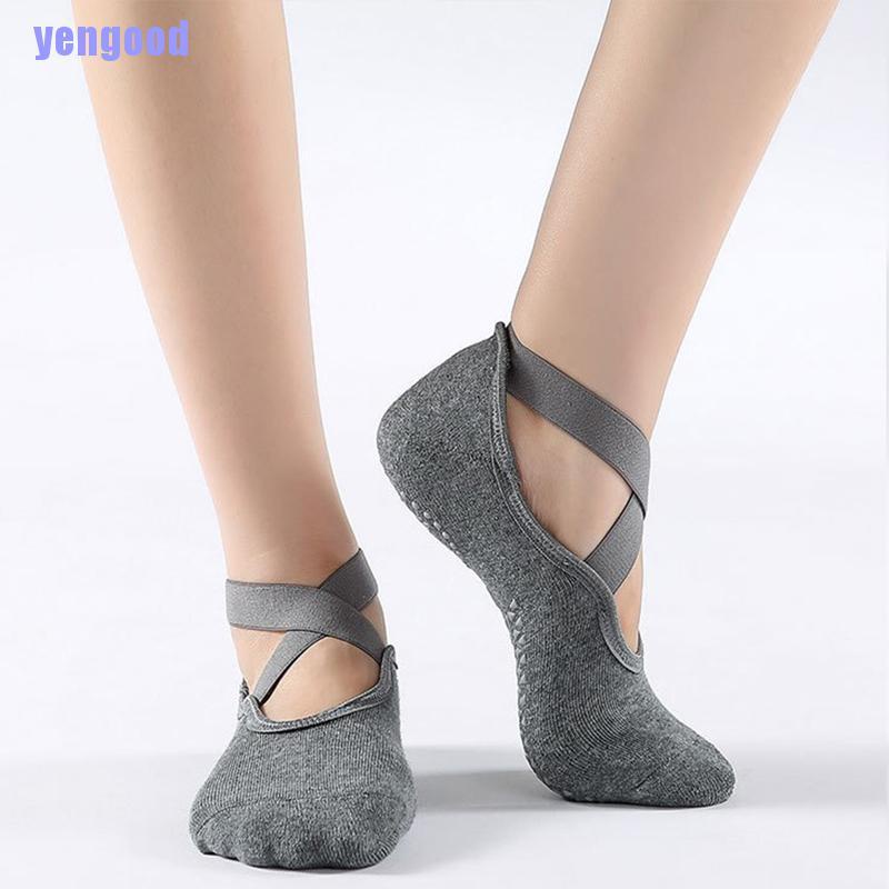 Vớ múa ba lê đế bằng chống trượt thiết kế thoáng khí màu sắc
