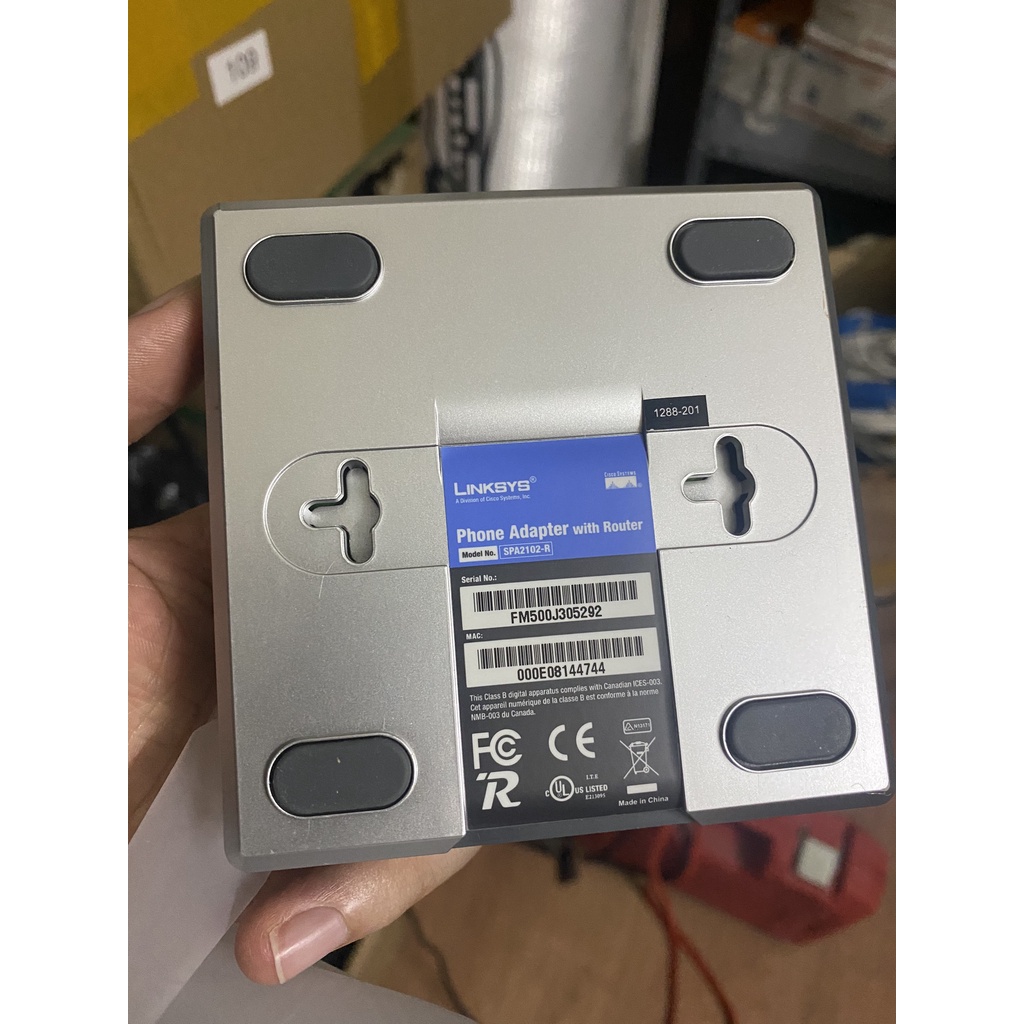 Bộ chuyển đổi ATA 2 cổng máy lẻ SPA2102 LINKSYS