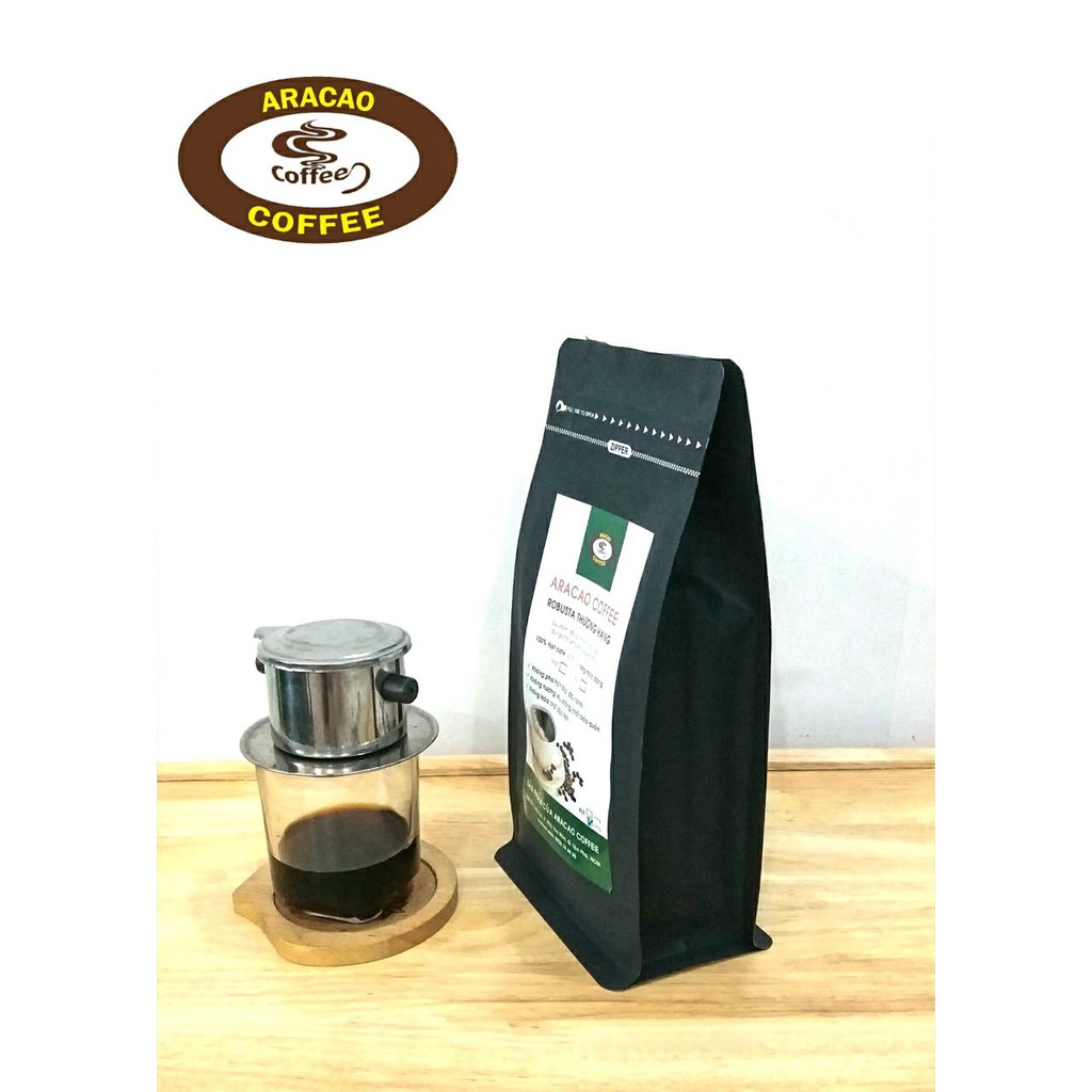 Cà phê rang xay nguyên chất, cafe rang mộc, ROBUSTA THƯỢNG HẠNG, pha phin và pha máy- ARACAO COFFEE | BigBuy360 - bigbuy360.vn