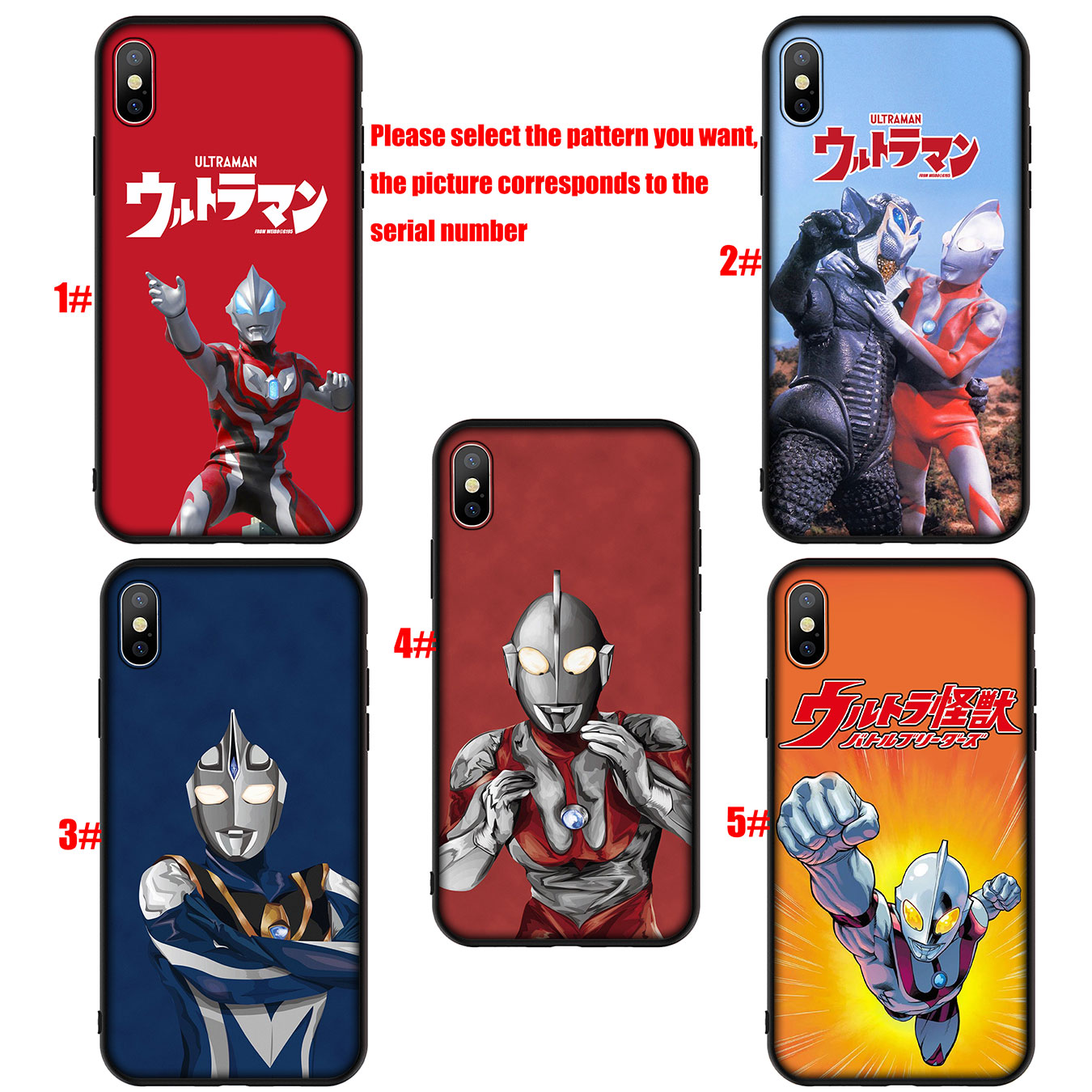 ULTRAMAN Ốp Điện Thoại Silicon Mềm Hình Siêu Nhân Cho Samsung Galaxy A9 A8 A7 A6 Plus J8 2018 + A21S A70 M20 A6 + A8 + 6plus