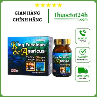 ✅[CHÍNH HÃNG]- King Fucoidan & Agaricus - Viên Nang Hỗ Trợ Bảo vệ Sức Khỏe