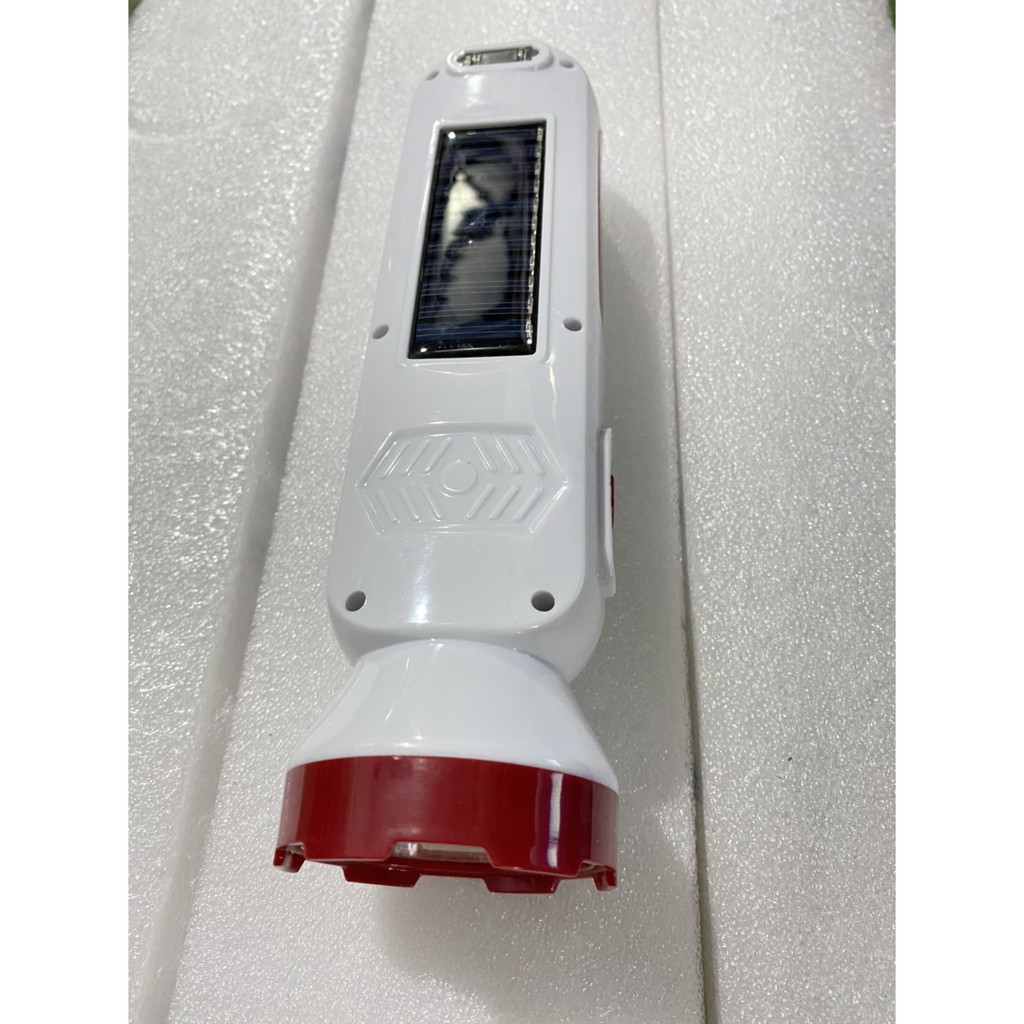 Đèn pin 2 chế độ đèn sạc năng lượng mặt trời model 4316