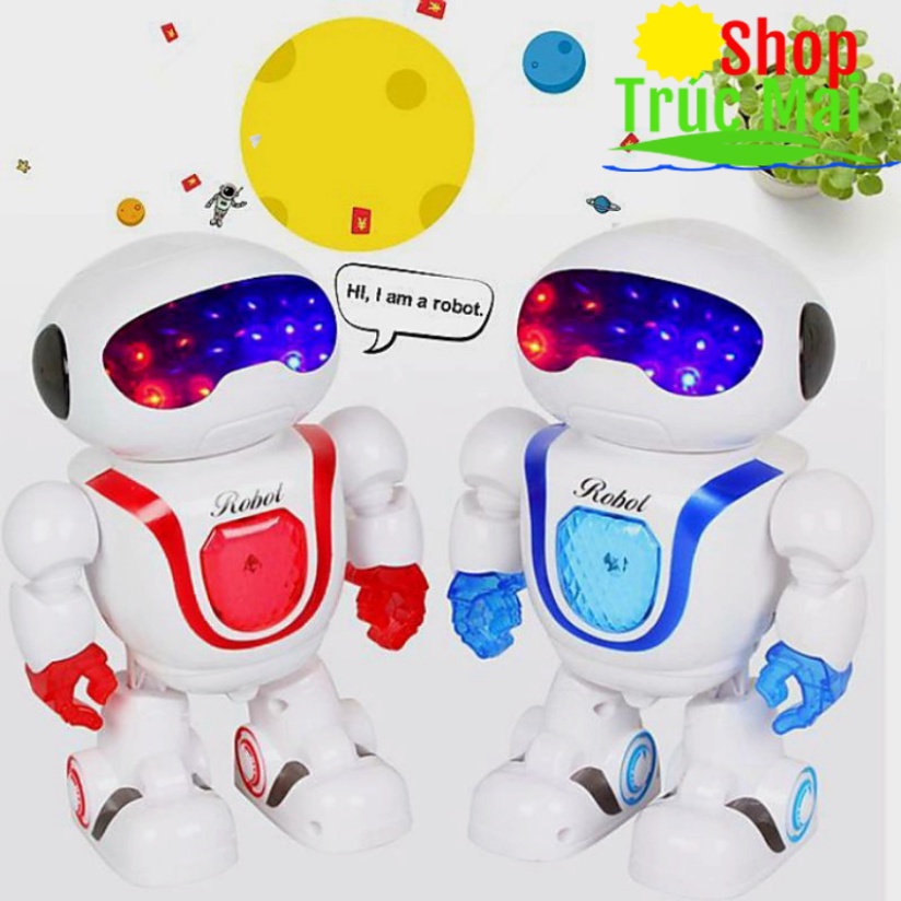 Đồ Chơi Trẻ Em Robot Biết Phát Sáng Và Nhảy Múa Theo Nhạc