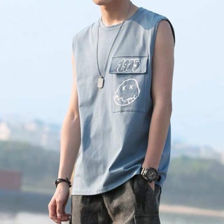 Áo thun ba lỗ chất cotton nam