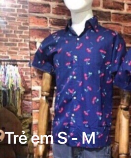 Áo trái cây đi biển trẻ em