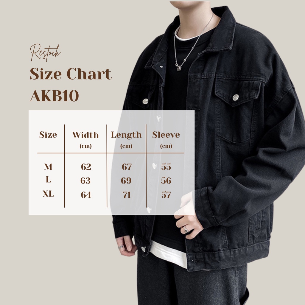 Áo Khoác Jeans Basic Unisex Cho Cả Nam Và Nữ Vải Jeans Xuất Dày