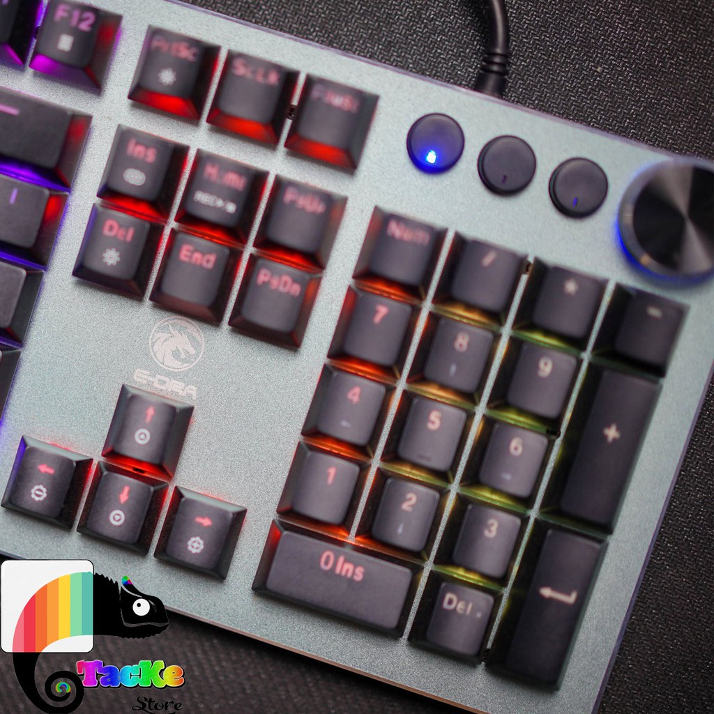 Bàn phím cơ E-Dra EK310 RGB I BH 24 Tháng chính hãng Toàn Quốc  I Gaming Mechanical Keyboard Edra EK310 RGB LED