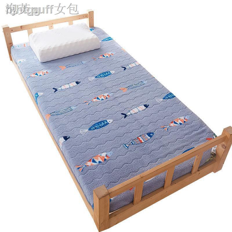 ̅▥✼Nệm trải giường dày dặn kích thước 90x190 80cm 200 0.9 M1.9 0.8m