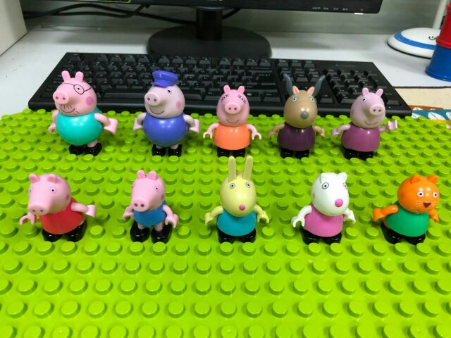 Hãng Banbao - Mô hình peppa pig tương thích lego duplo