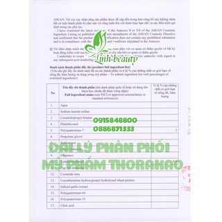 Dầu gội tỏi Thorakao