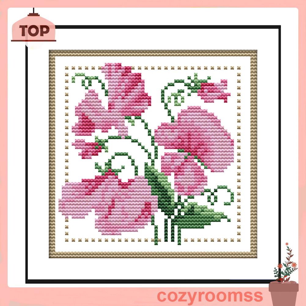 (canvas no printing)  Bộ Tranh Thêu Chữ Thập Họa Tiết Twelve 14ct Độc Đáo Trang Trí Nhà Cửa Diy