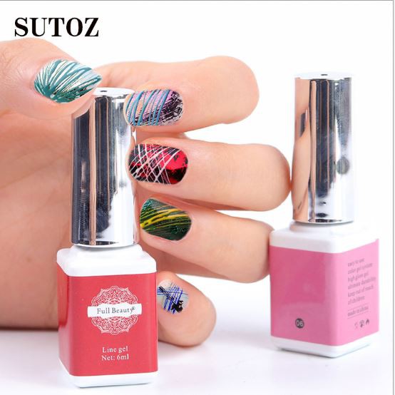Sơn gel nhện cọ nét siêu tiện dụng chai 6ml