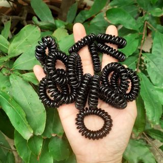 Sỉ 50 Lò xo cột tóc đen (cở 2-3cm)