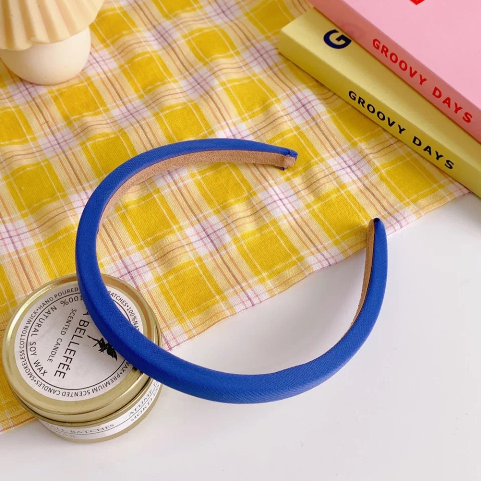 Băng Đô Cài Tóc Bằng Vải Nhiều Màu Sắc Dễ Thương Dành Cho Nữ