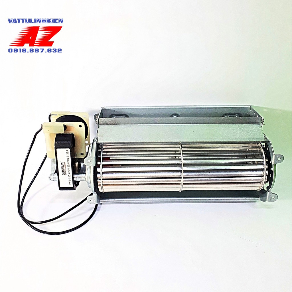 Quạt lồng sóc tủ mát AC220V cỡ lồng 20cm - 25cm - 40cm