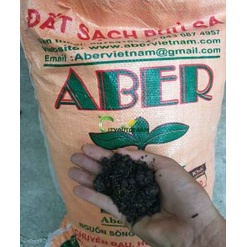 Bao 10kg đất sạch hữu cơ pha phù sa ABER trồng rau sạch, cây kiểng, hoa cảnh