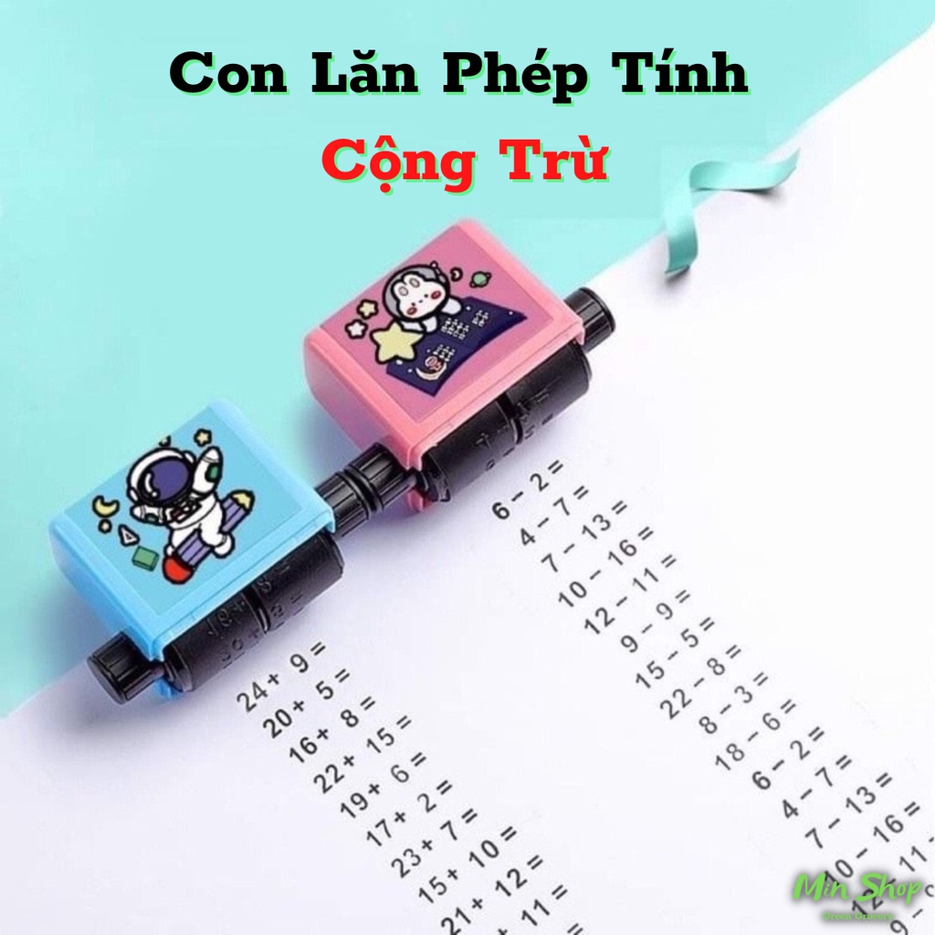 Con Lăn Phép Tính Cộng Trừ Toán Học Giúp Bố Mẹ Giao Bài Tập Cho Con Tự Học Cực Kỳ Tiện Lợi