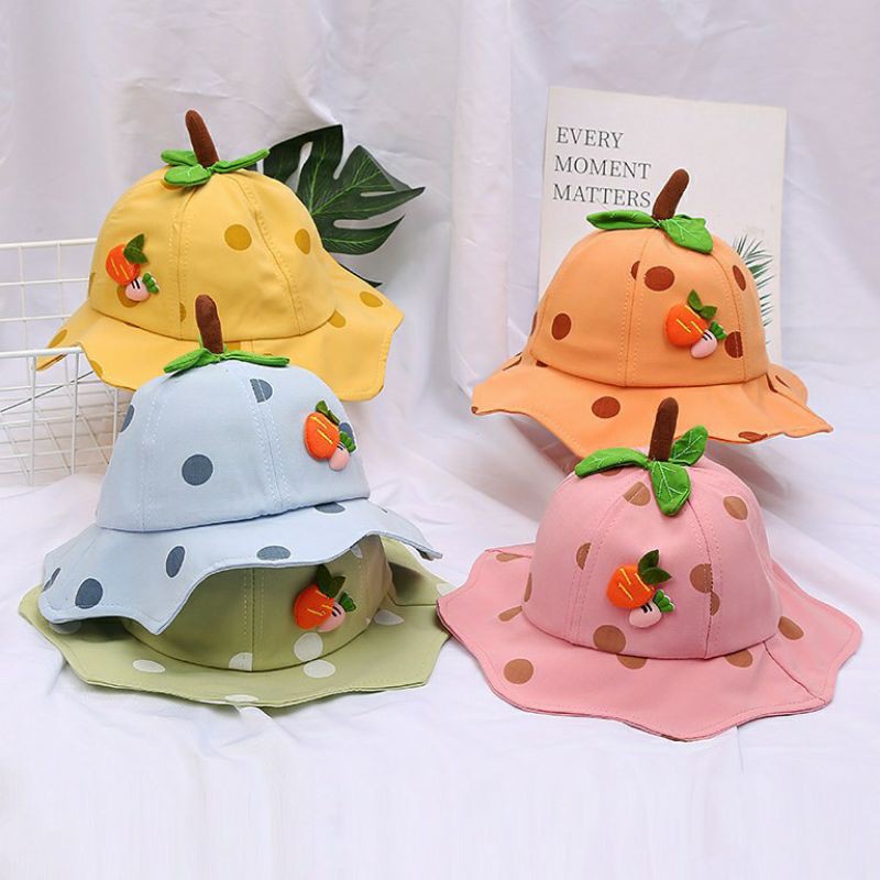 Mũ vành cho bé gái 8 tháng đến 5 tuổi ( nhiều mẫu )