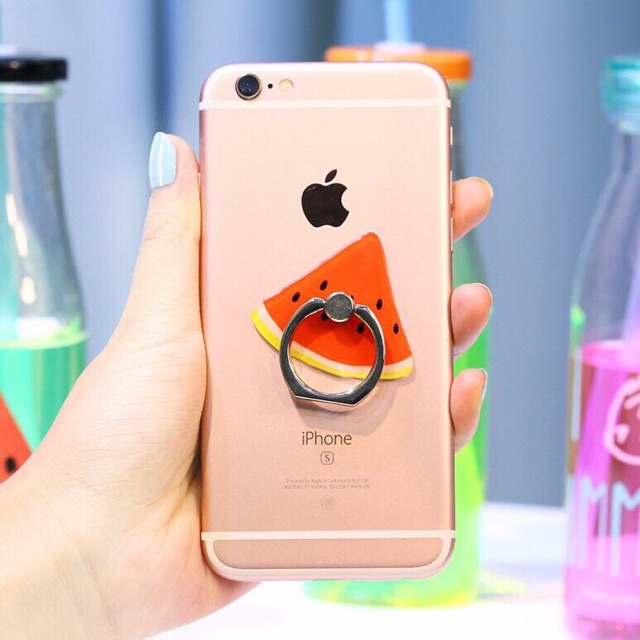 IRING NHẪN DÁN MÓC BẢO VỆ ĐIỆN THOẠI, MÁY TÍNH BẢNG - Thái Lan