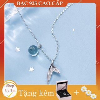 Dây Chuyền Bạc 925 Cá Heo Biển Xanh Daisy | Shop Uy Tín Free Ship Toàn Quốc Giao Hàng Nhanh 4h