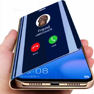 Smart Mirror Flip Case For samsung Galaxy note 10 lite note10 light 10lite note10lite N770F Stand book phone Cover fundas coque