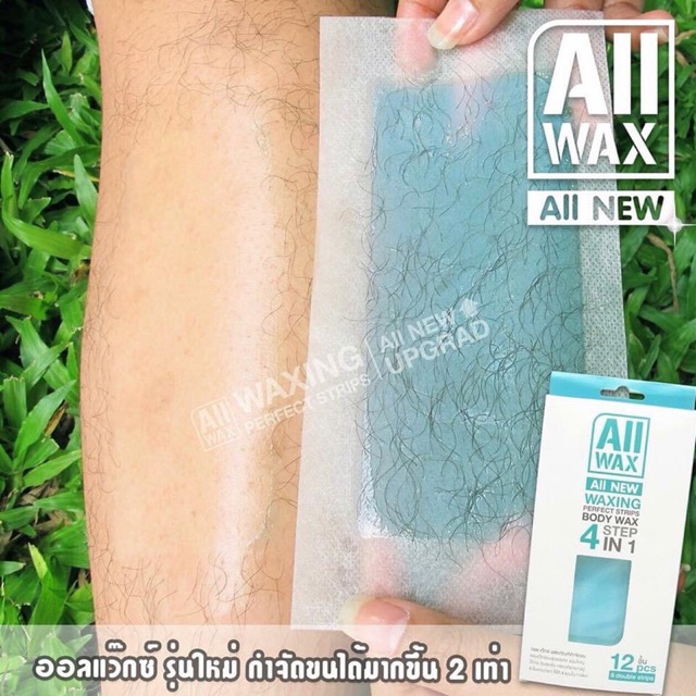 Miếng dán tẩy lông wax lông thái lan all wax