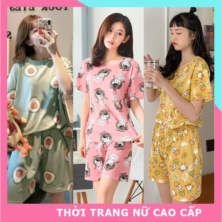 Đồ ngủ nữ vải dệt kim và cotton mèm mịn , Đồ bộ mặc nhà nữ dễ thương , đồ mặc nhà nữ mùa hè Chọn theo phân loại | BigBuy360 - bigbuy360.vn