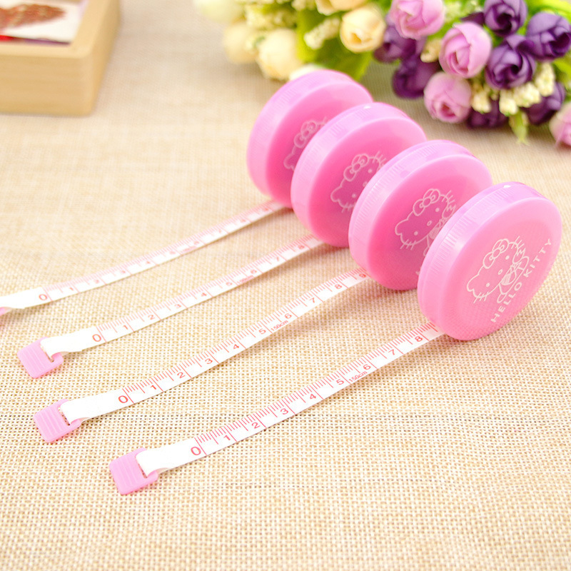 Thước Dây Mềm Mini Hình Hello Kitty Đáng Yêu