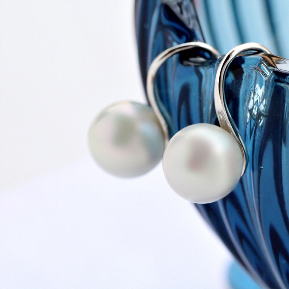 1 Cặp Bông Tai Xỏ Lỗ Đơn Giản|Bông Tai Ngọc Trai Thời Trang Nữ Tính