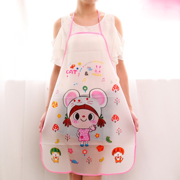 Tạp dề chống nước chống bẩn cute dễ thương (nhiều hình thù) | BigBuy360 - bigbuy360.vn