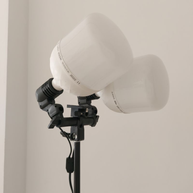 Đui đèn đôi E27 Có lỗ gắn dù - AUG Camera