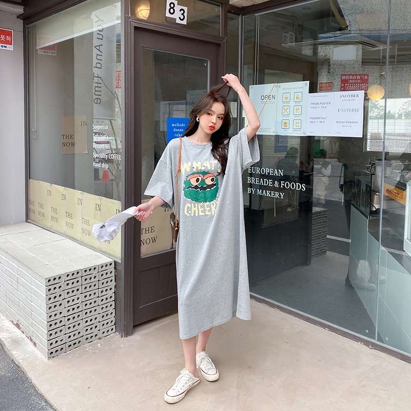 Đầm Suông Form Rộng Thanh Lịch Chất Liệu Mềm Mát Thoải Mái In Hình Độc Lạ Sáng Tạo Đẹp Năng Động Trending TTDS0132