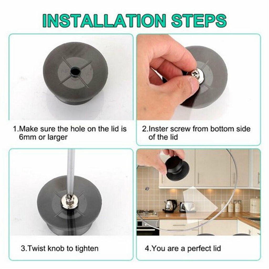 JANE 2 Núm Vặn Thay Thế Cho Nắp Nồi