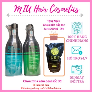 Dầu cặp gội xả cao cấp Kafen 800ml (1gội + 1 xả )