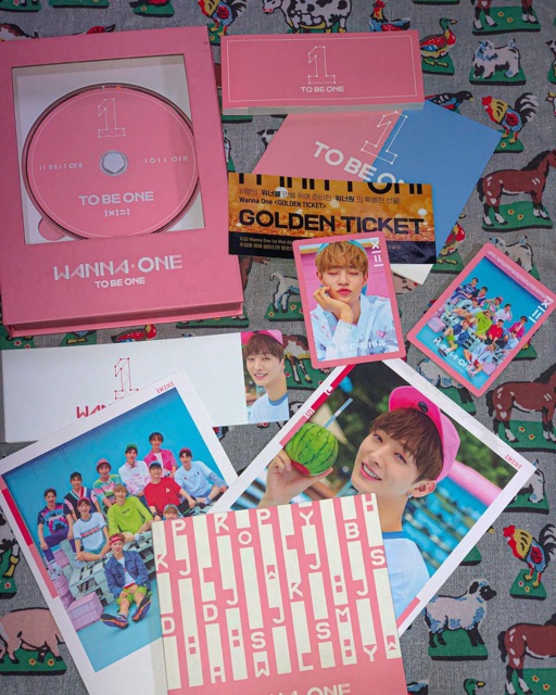 Unsealed wanna one album để cất một