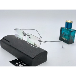 Gọng kính cao cấp dun-hill titanium silver