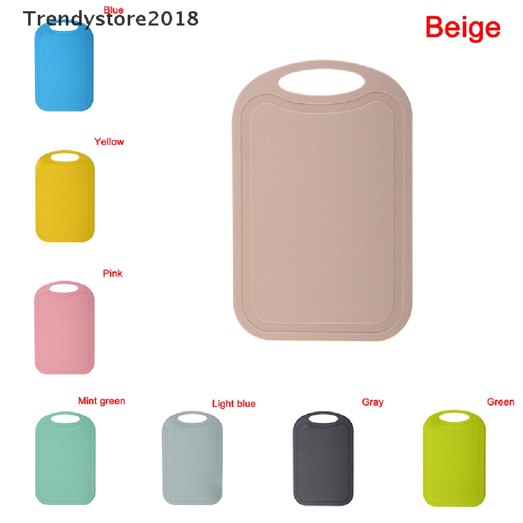 Thớt cắt thịt/rau củ quả mini chống trượt thời trang 2018