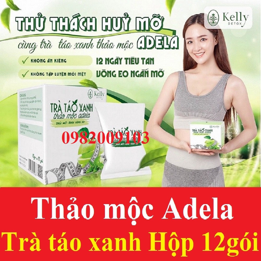 (mẫu 2022) TRÀ GIẢM CÂN TÁO XANH THẢO MỘC 🍏 THẢI MỠ - ĐỊNH HÌNH EO THON DÁNG ĐẸP🍏