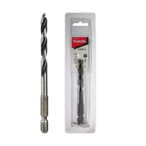 Mũi khoan gỗ Makita chuôi lục giác 1/4"