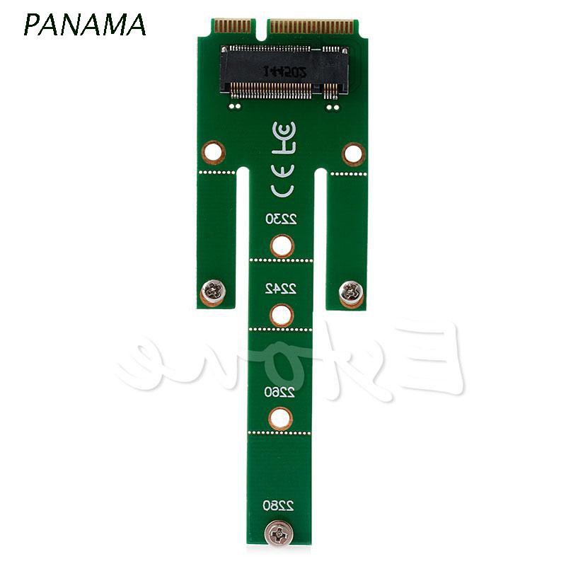 NAMA NGFF M.2 B Key SATA-Based SSD to MSATA Converter Adapter Card 22x60mm