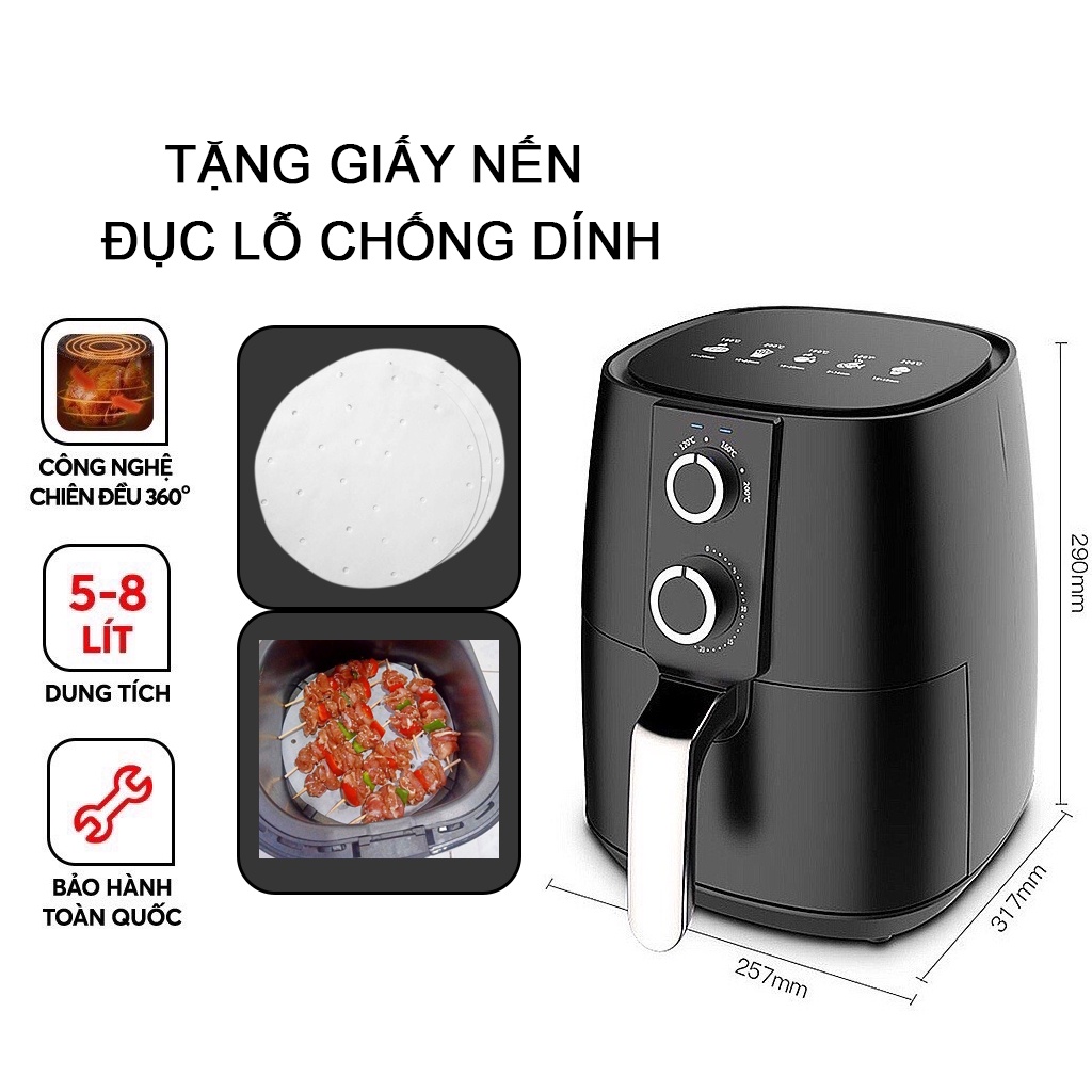 Nồi chiên không dầu CAMEL 567Lít, Bảo hành 6 tháng 1 đổi 1 lỗi nhà sản xuất