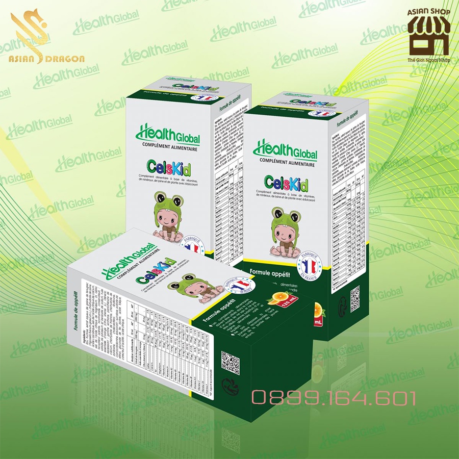 THỰC PHẨM BẢO VỆ SỨC KHỎE SIRO ĂN NGON CELSKID, BỔ SUNG VITAMIN DÀNH CHO TRẺ EM BIẾNG ĂN CHAI 125ML | XUẤT XỨ PHÁP