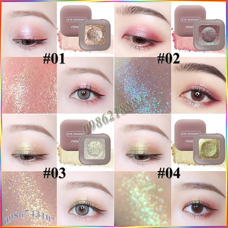 Phấn mắt nhũ lấp lánh Novo Eye Shadow ASN60 | BigBuy360 - bigbuy360.vn