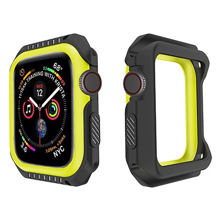 Ốp Case Chống Shock Armor Viền Color cho Apple Watch Series 4/5/6/SE Size 40/44mm.