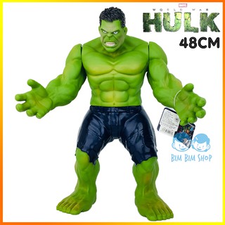 Đồ Chơi Mô Hình Hulk Figure (Cao 48cm) - Nhân Vật Người Khổng Lồ Xanh Có Nhạc