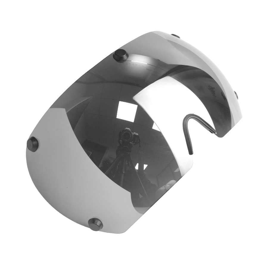 Kính Gắn Mũ Bảo Hiểm Xe Đạp Trong Suốt Màu Xám Triathlon tt