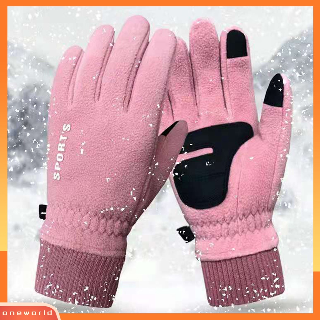 |Bộ Đồ Bơi Một Mảnh Dành Cho Nữ| 1 Đôi Găng Tay Lông Cừu Chống Mài Mòn Thân Thiện Với Da Dùng Được Màn Hình Cảm Ứng Dành