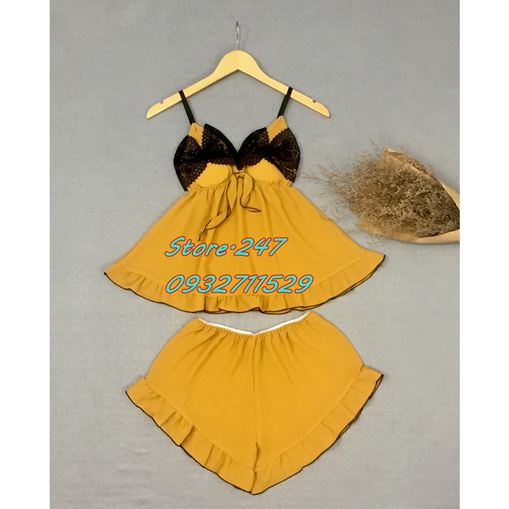 (45kg - 60kg) BỘ VOAN MẶC NGỦ CÓ MÚT DỄ THƯƠNG, VOAN XỊN MỎNG MẶC MÁT KHÔNG NHĂN - HÀNG NHÀ MAY BAO ĐẸP | BigBuy360 - bigbuy360.vn