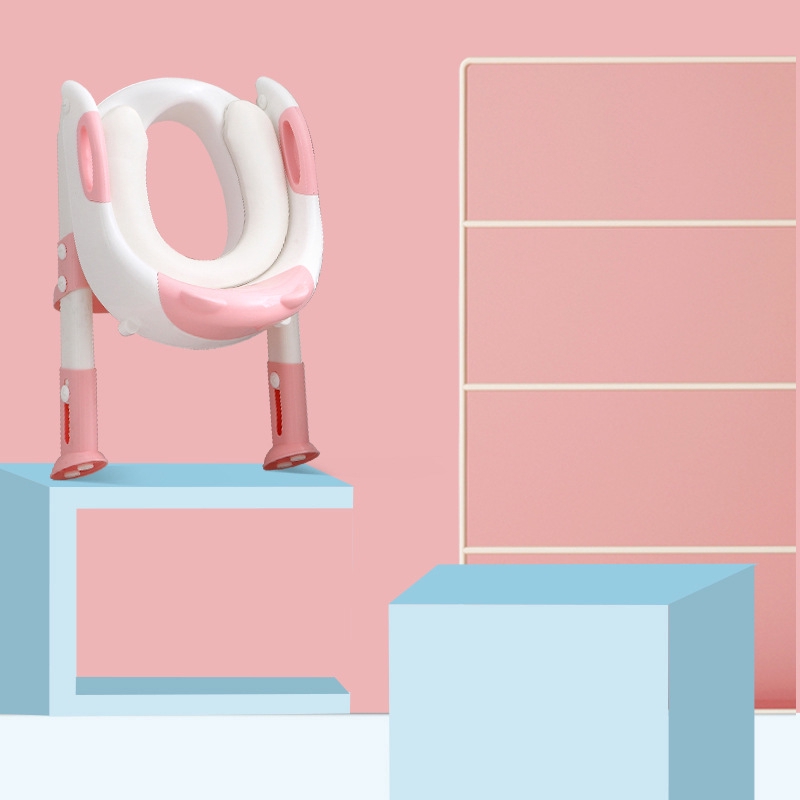 Thang Nhựa Pvc Ngồi Toilet Cho Bé